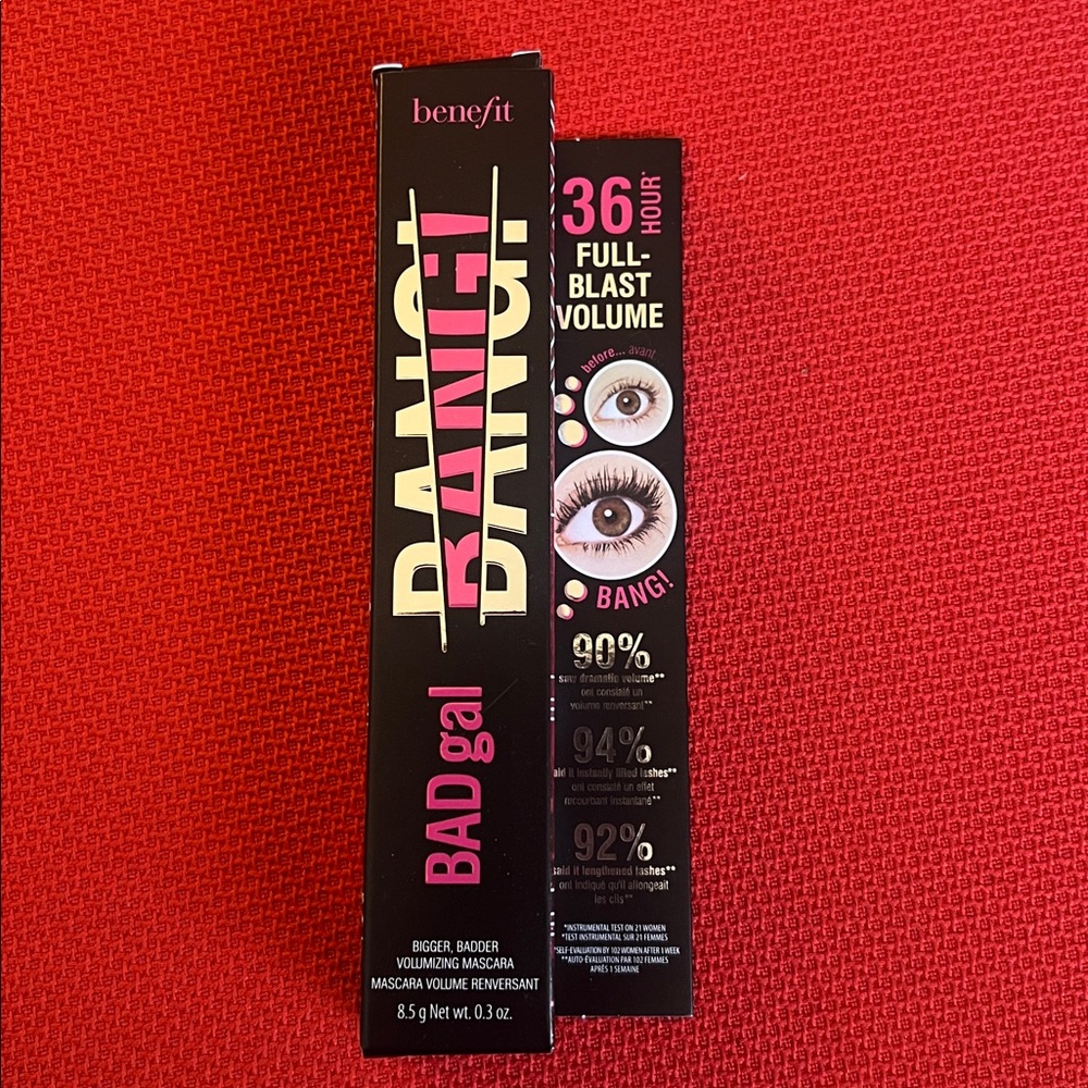 Benefit Cosmetics BADgal BANG! Mascara *NIB* Shade Intense Black